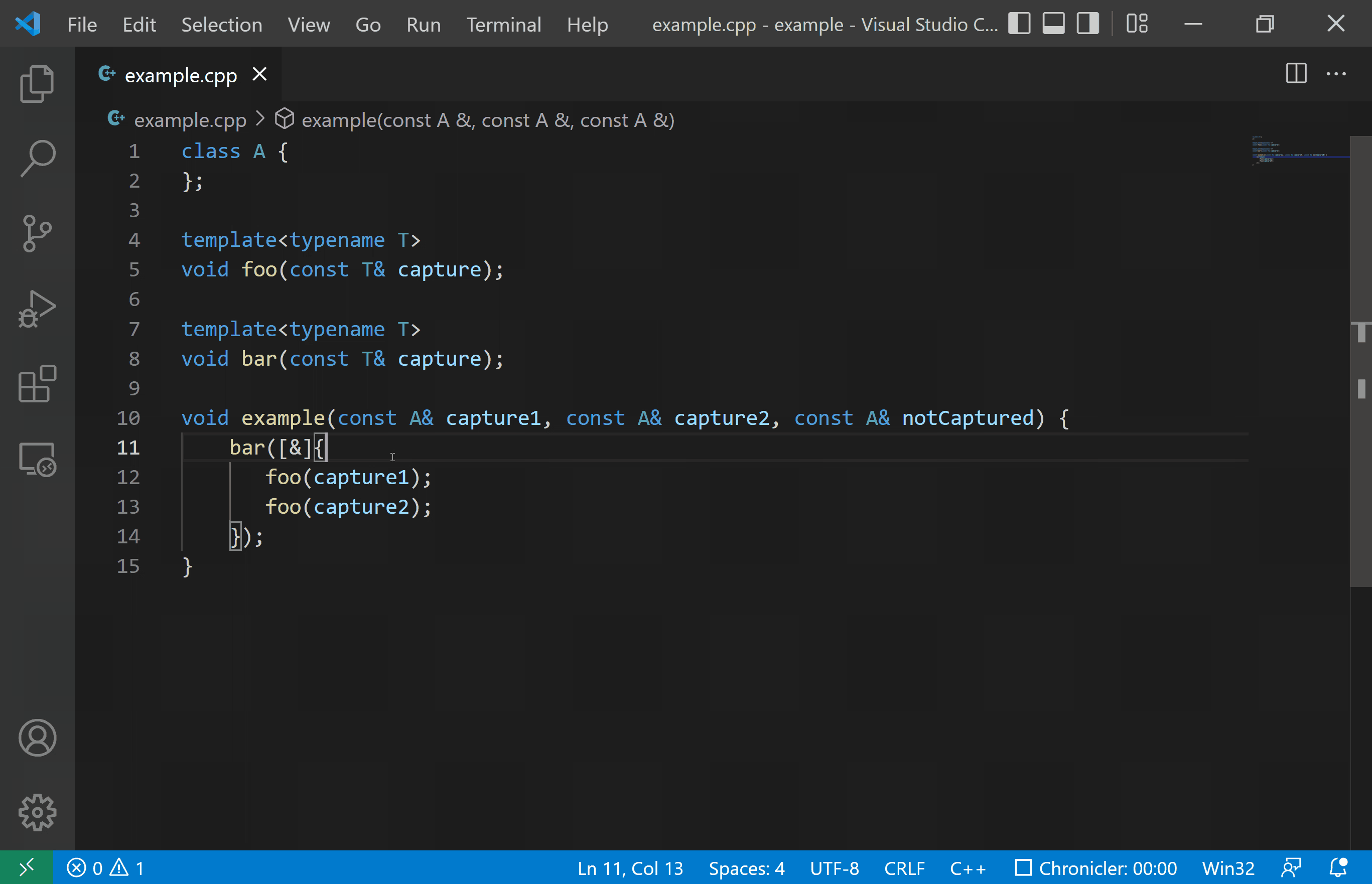 VSCode SonarLint C++ project configuration