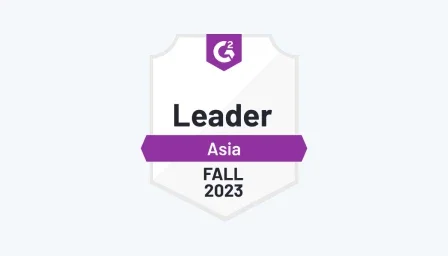 g2 leader asia 2023 award
