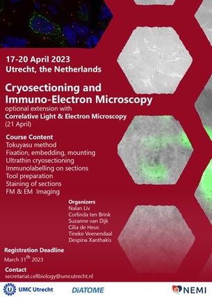 Cryo-sectioning and Immuno- Electron Microscopy Workshop 2023-04