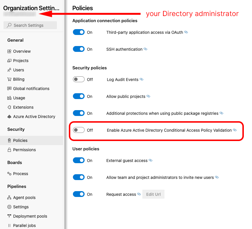 An Azure Directory administrator should check that this feature is turned off.