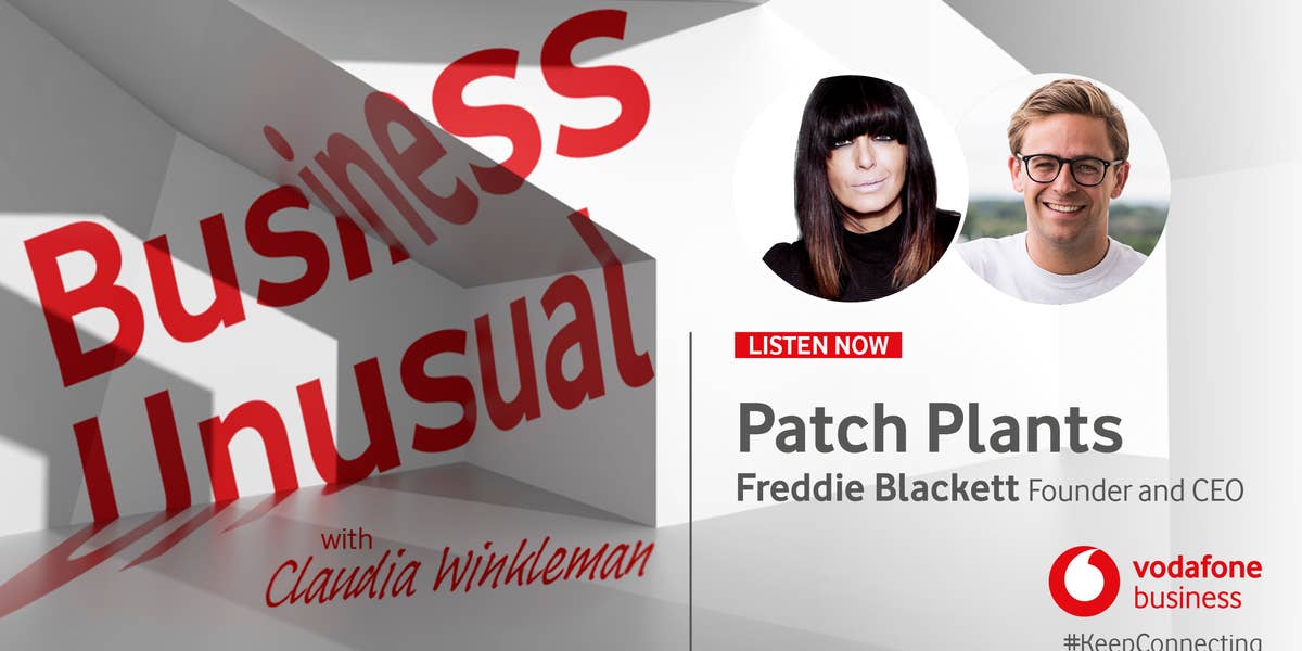Vodafone's 'Business Unusual' podcast, hosted by Claudia Winkleman.