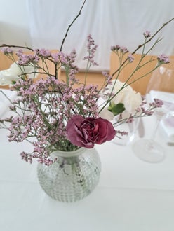 Vase mit Blumen Vase mit Blumen