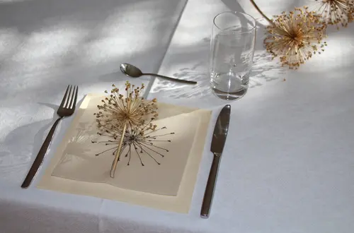 Schön gedeckter Tisch Schön gedeckter Tisch