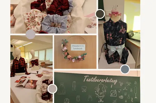 Ausstellung mit Workshop im Nähraum Ausstellung mit Workshop im Nähraum