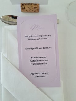 Menükarte Menükarte