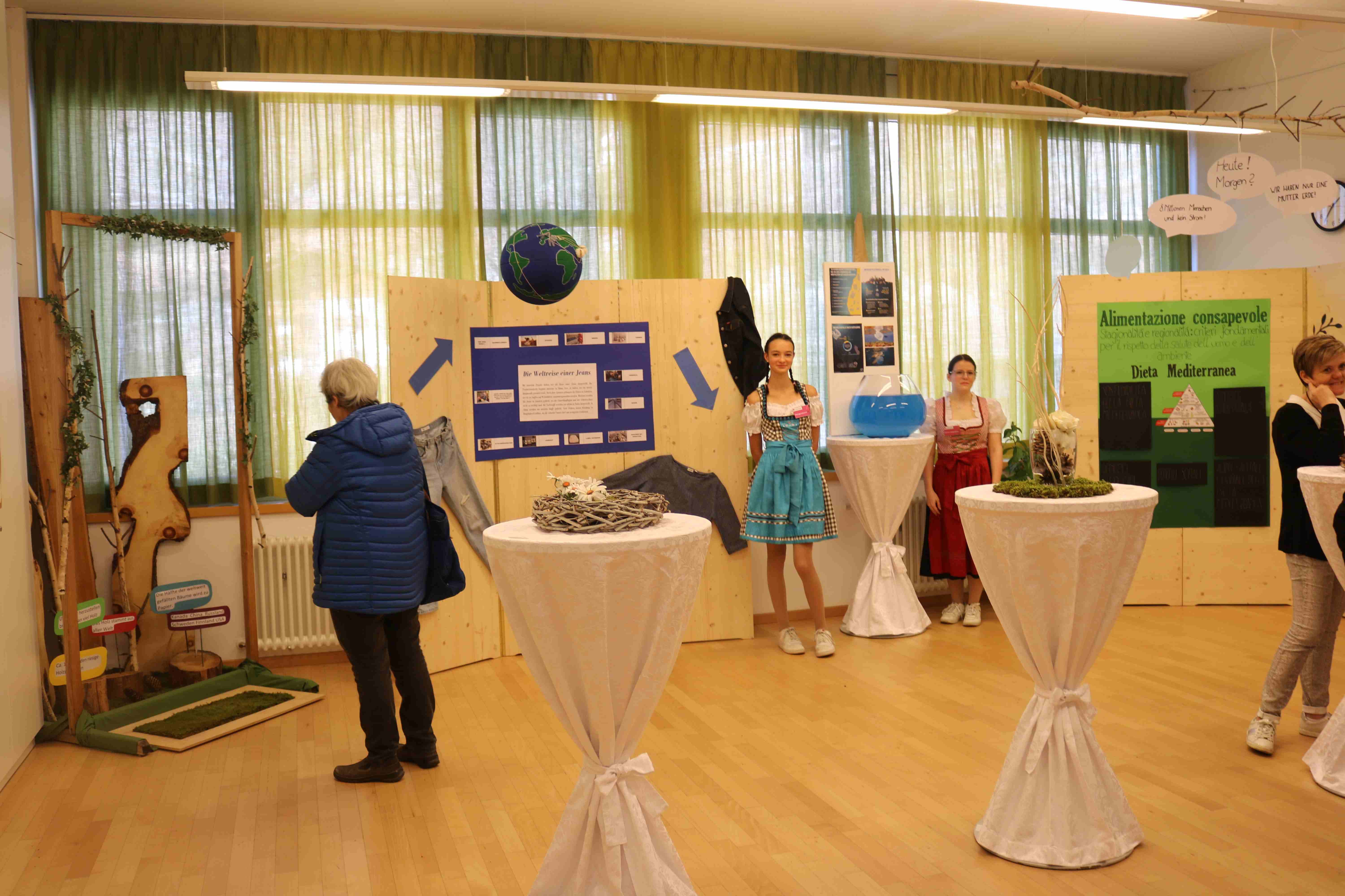 Präsentation des Projektes beim Tag der offenen Tür