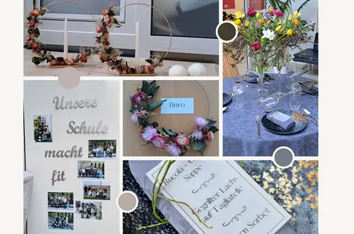 Eingangsbereich der Schule Eingangsbereich der Schule