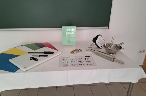 Ausstellung der Lerninhalte im Fach Küchenführung Ausstellung der Lerninhalte im Fach Küchenführung