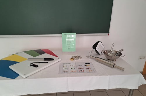 Ausstellung der Lerninhalte im Fach Küchenführung Ausstellung der Lerninhalte im Fach Küchenführung