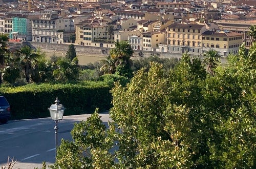 Sicht auf die Stadt Florenz Sicht auf die Stadt Florenz