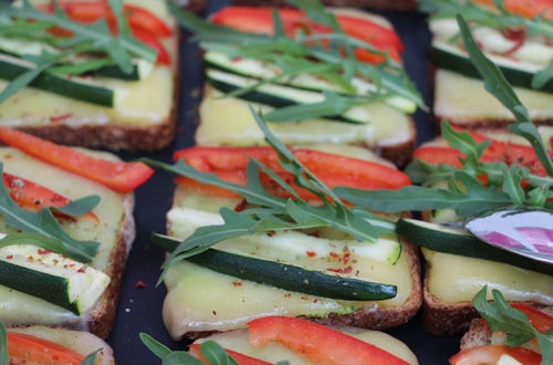 Gemüsetoast Gemüsetoast