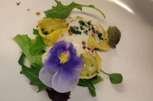 Ravioli gefüllt mit Bärlauch Ravioli gefüllt mit Bärlauch