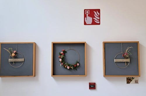 Wandbilder mit Trockenblumen Wandbilder mit Trockenblumen