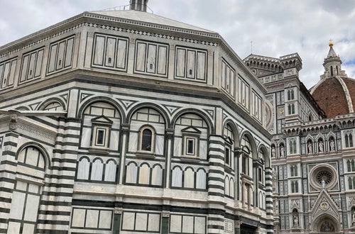 Schnappschuss bei der Stadtbesichtigung im Zentrum von Floren Schnappschuss bei der Stadtbesichtigung im Zentrum von Floren