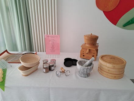 Ausstellung der Lerninhalte im Fach Küchenführung Ausstellung der Lerninhalte im Fach Küchenführung