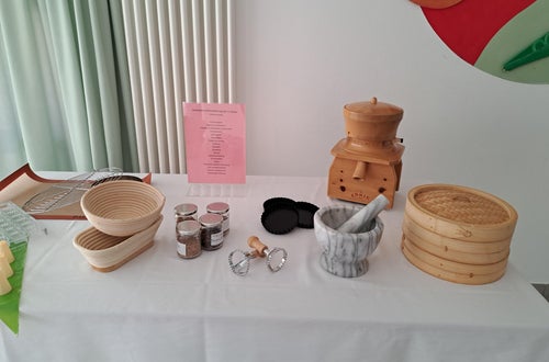 Ausstellung der Lerninhalte im Fach Küchenführung Ausstellung der Lerninhalte im Fach Küchenführung