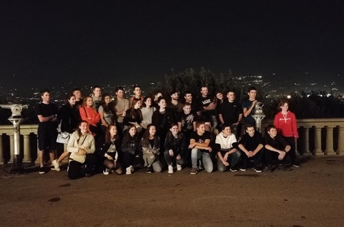 Gruppenfoto in Florenz - Piazza Michelangelo Gruppenfoto in Florenz - Piazza Michelangelo