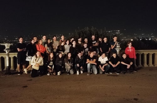 Gruppenfoto in Florenz - Piazza Michelangelo Gruppenfoto in Florenz - Piazza Michelangelo