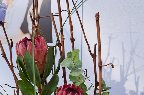 Gesteck mit Frischblumen Gesteck mit Frischblumen