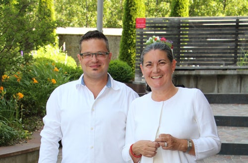 Direktorin Aondio Monika und Schulleiter Paulmichl Andreas Direktorin Aondio Monika und Schulleiter Paulmichl Andreas