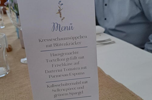 Menükarte Menükarte