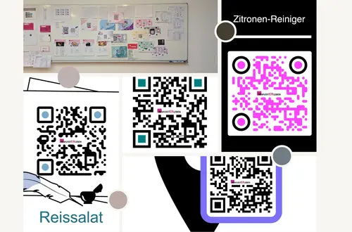 verschiedene QR Codes verschiedene QR Codes