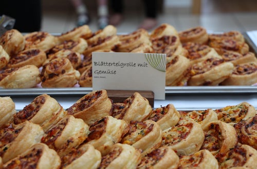 Blätterteigrolle mit Gemüse Blätterteigrolle mit Gemüse