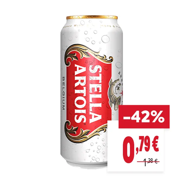 "ОТСТЪПКА: -42%
НОВА ЦЕНА: 0,79 €
СТАРА ЦЕНА: 1,38 €"