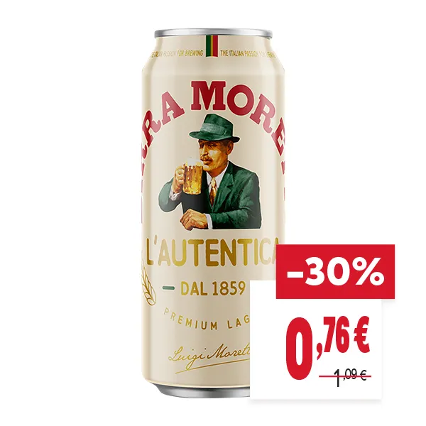 "ОТСТЪПКА: -30%
НОВА ЦЕНА: 0,76 €
СТАРА ЦЕНА: 1,09 €"