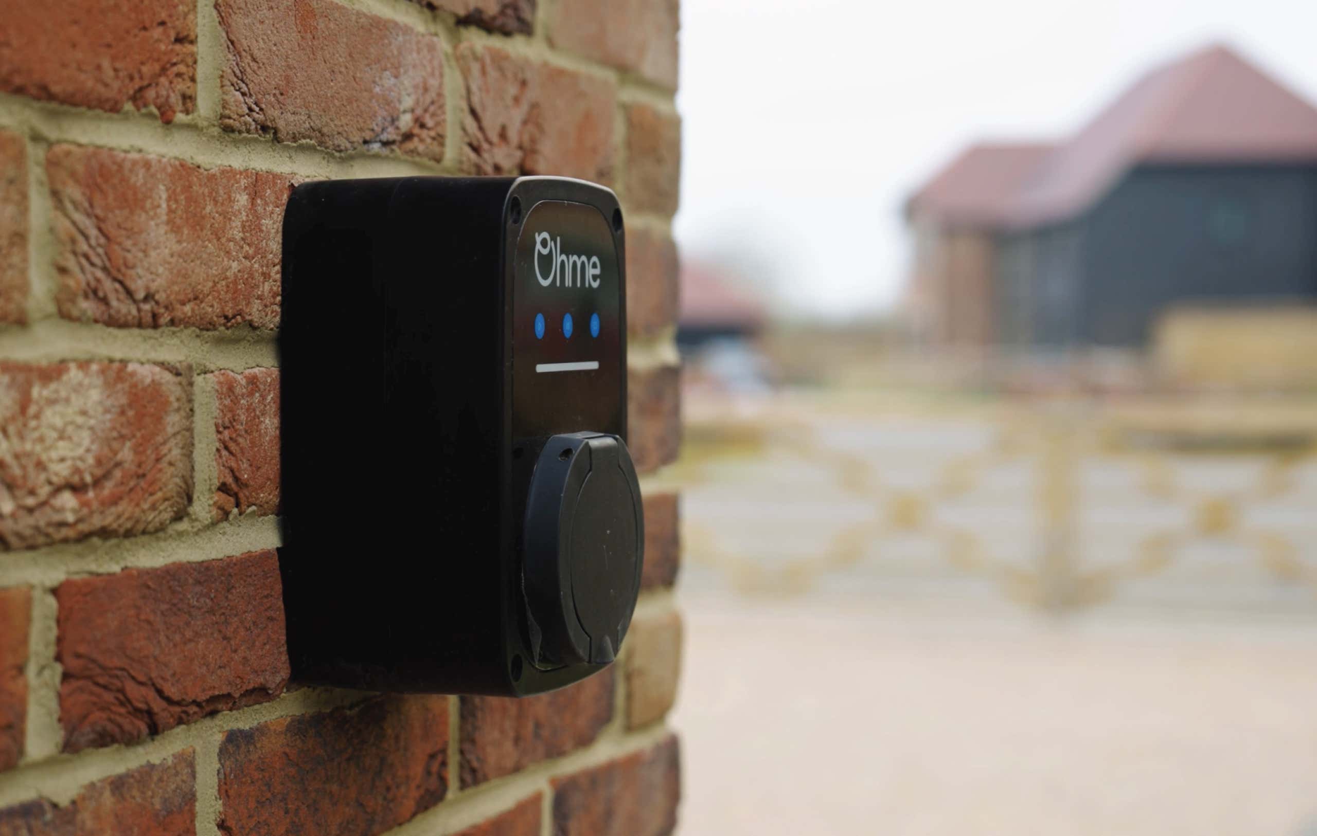 eco friendly house with charging point at meadow view