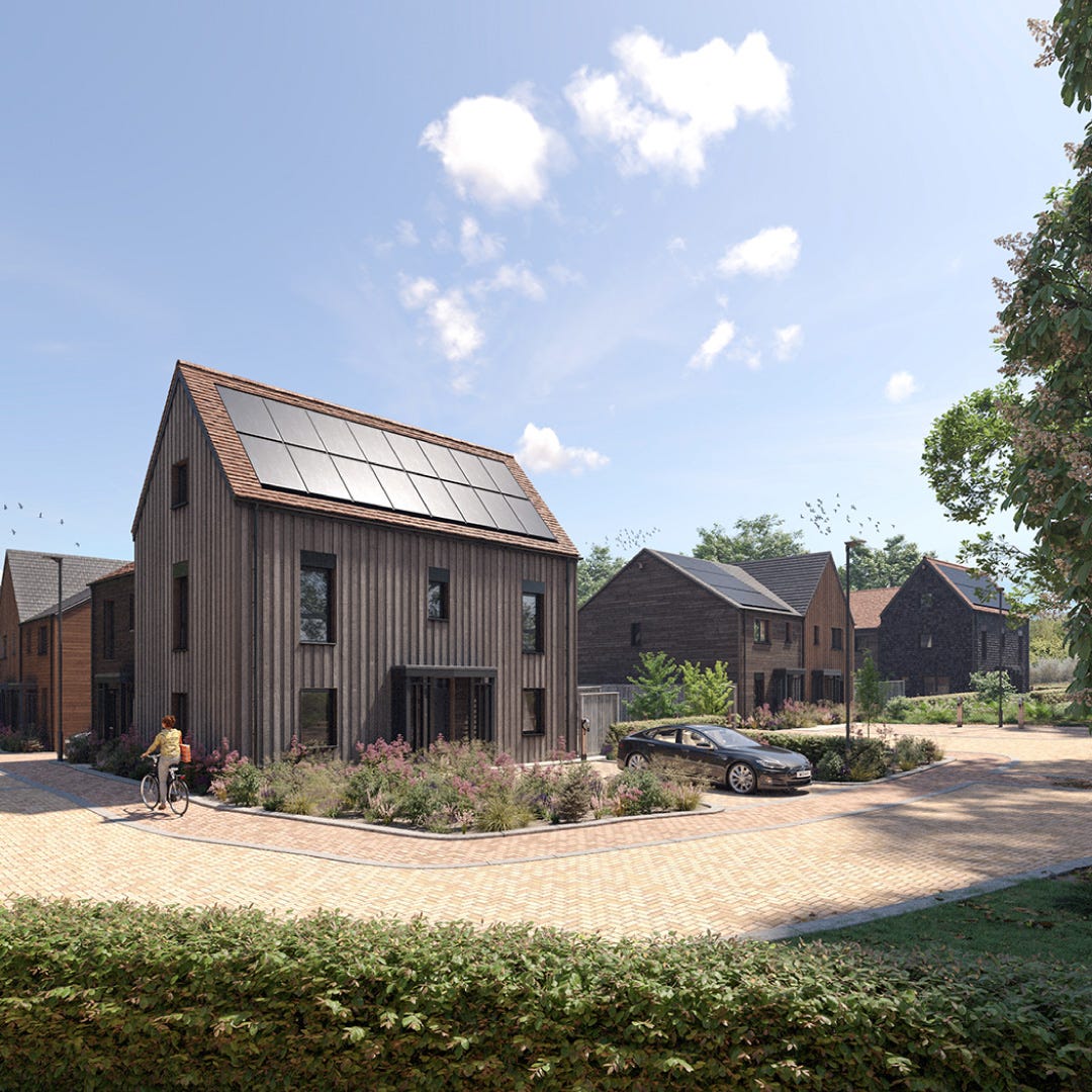 eco houses for sale in oxfordshire, the canopies