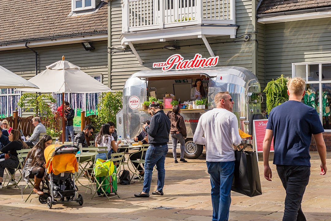 Bicester village food