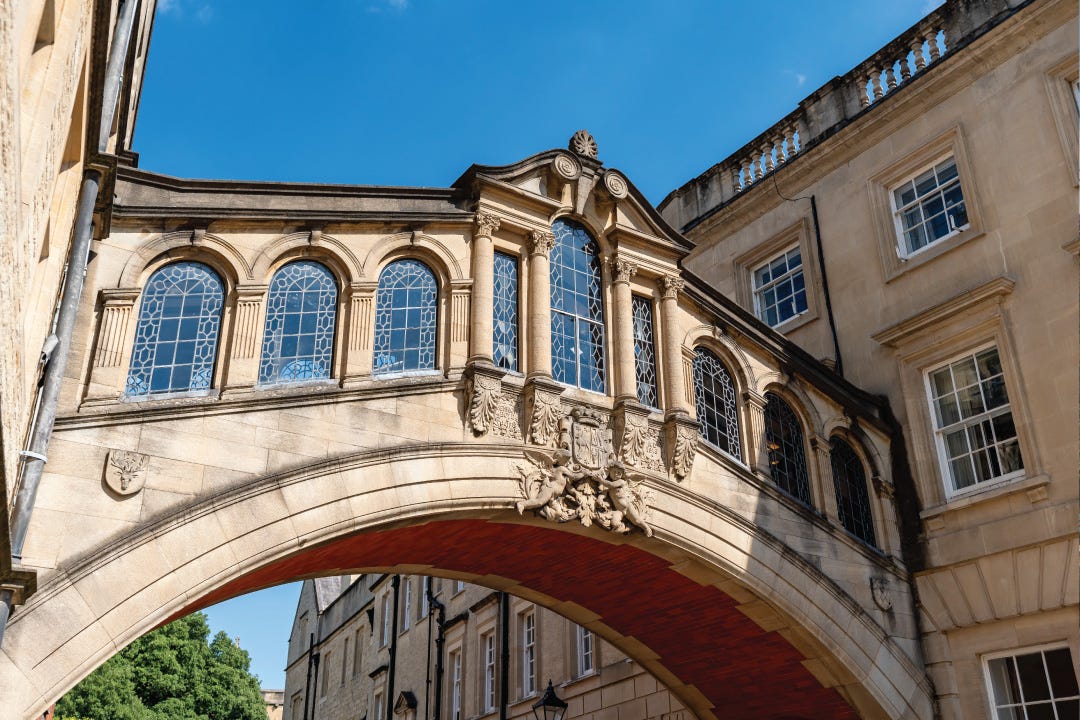 oxford things to do canalside bridge of sighs