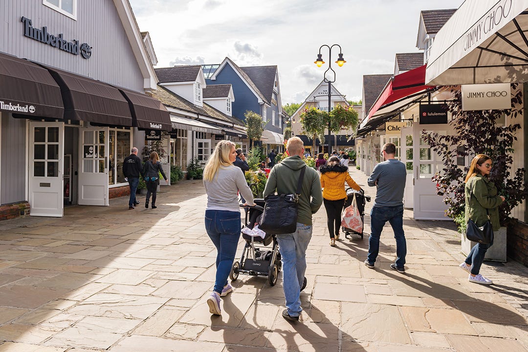 Bicester village entrance