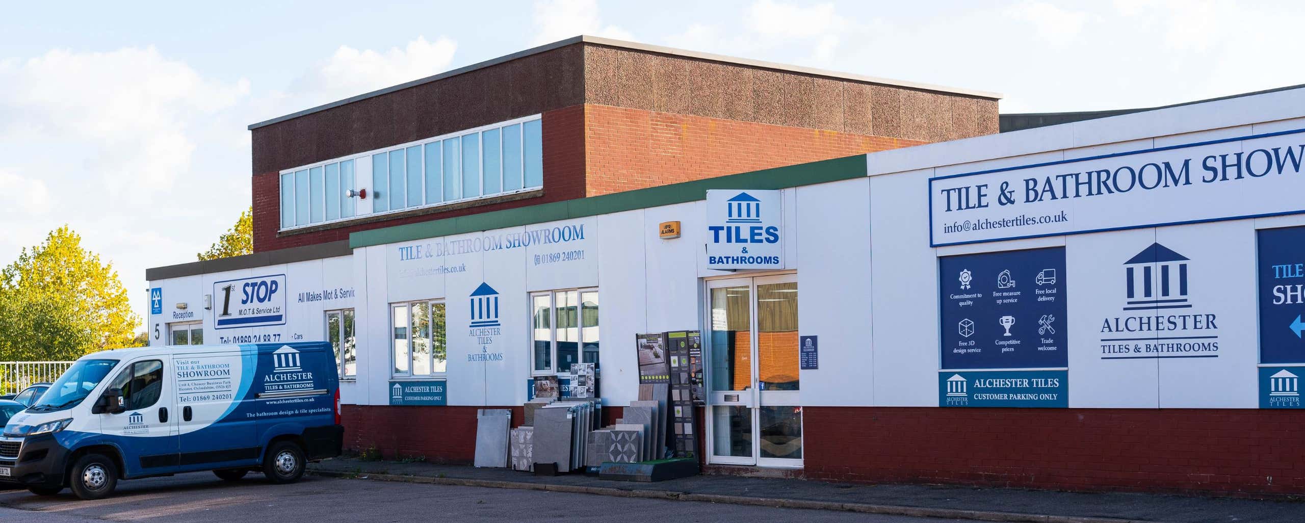 alchester tiles store front