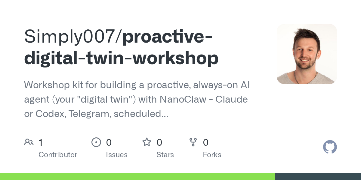 Proactive Digital Twin Workshop