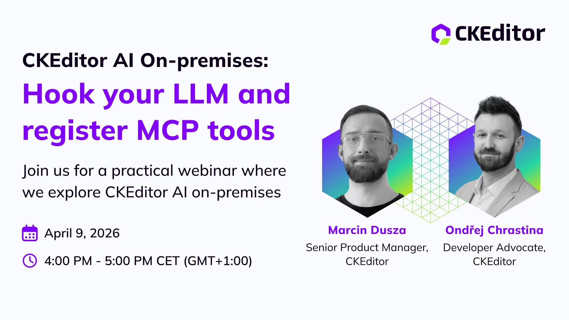 CKEditor AI on Your Premises: Hook your LLM and register MCP tools