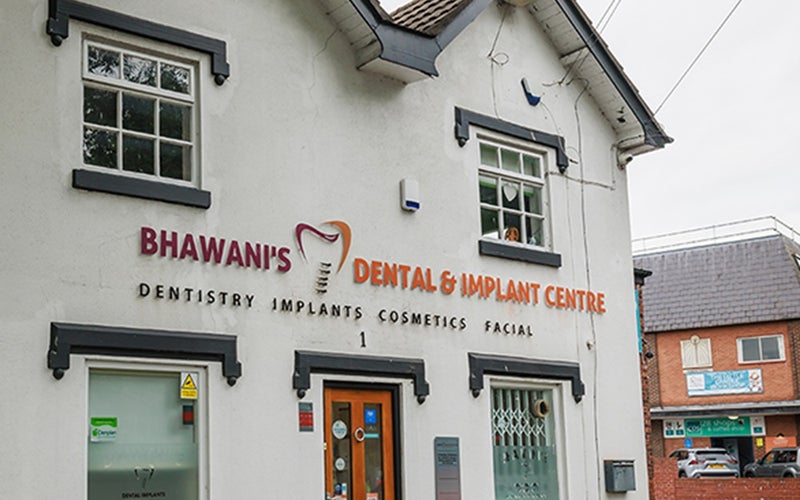 Bhawani’s Dental Care in Culcheth, Cheshire.