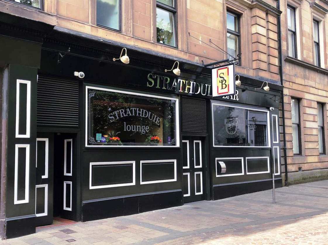 Strathduie Bar in Glasgow