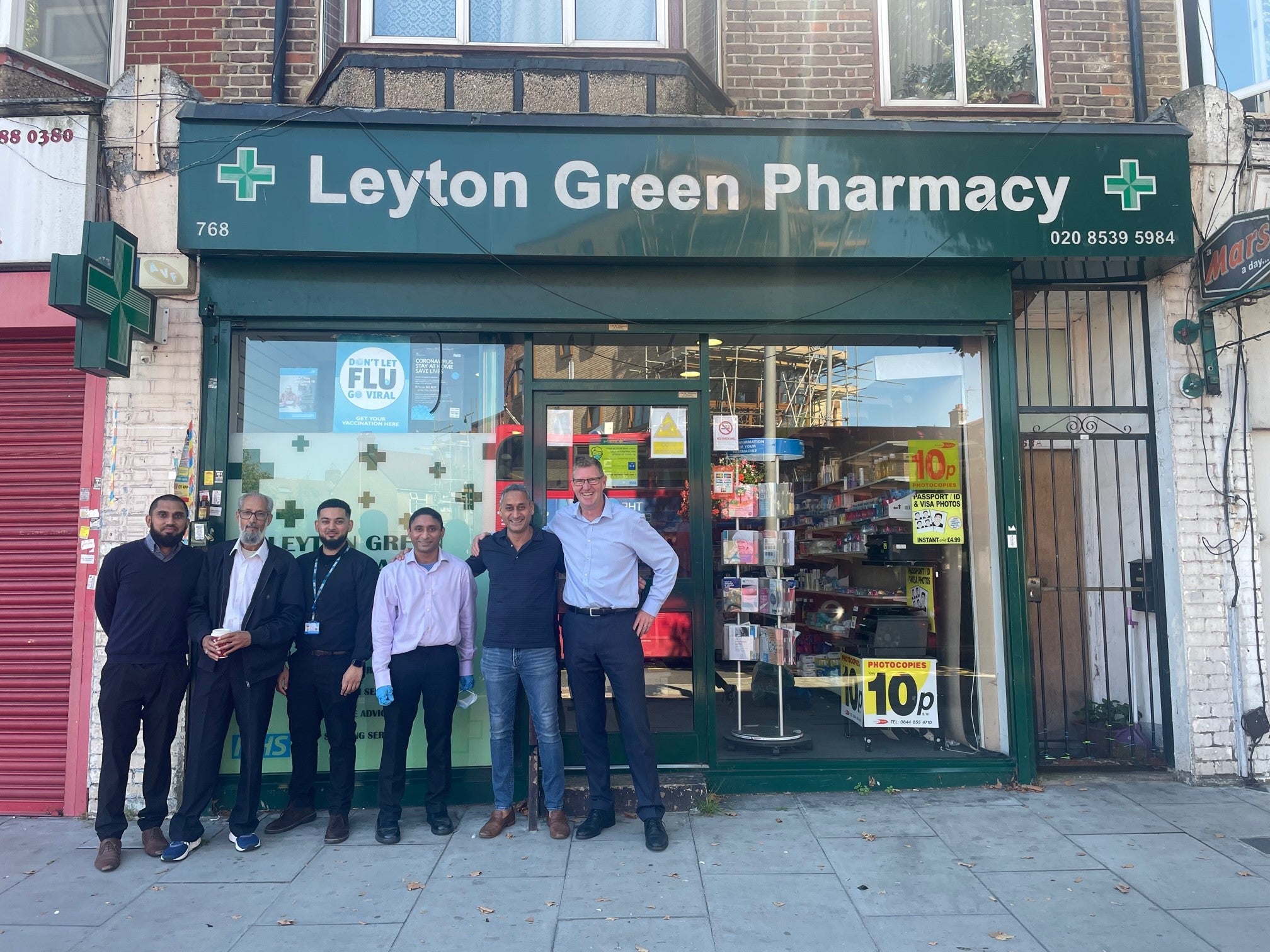 Leyton Green Pharmacy in Walthamstow, London