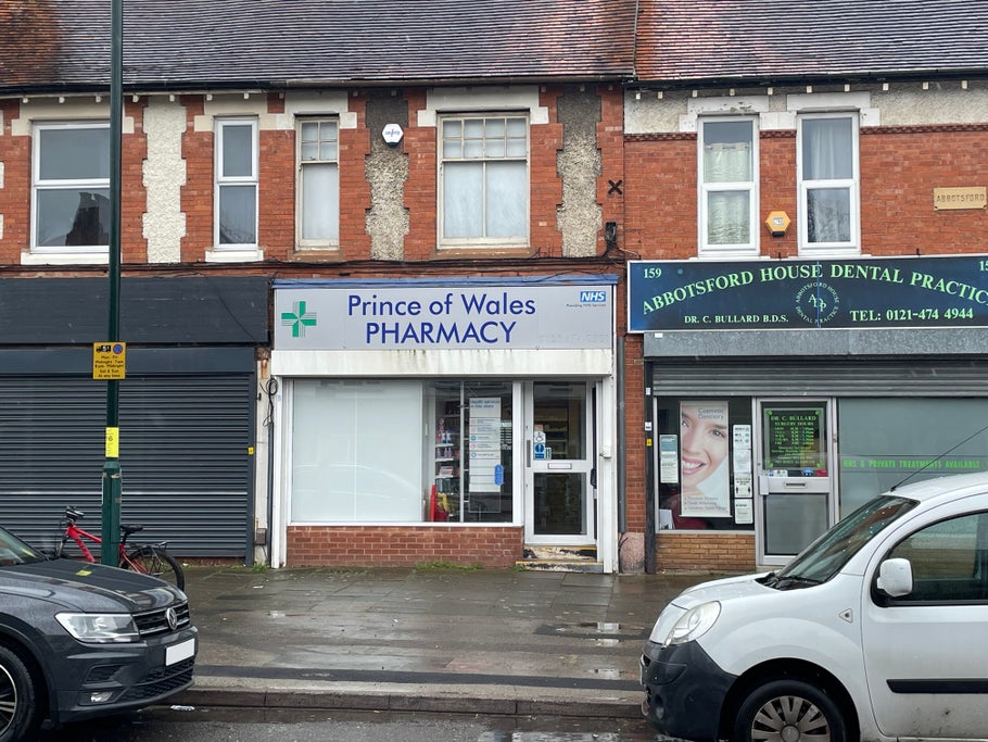 Prince of Wales Pharmacy in Birmingham