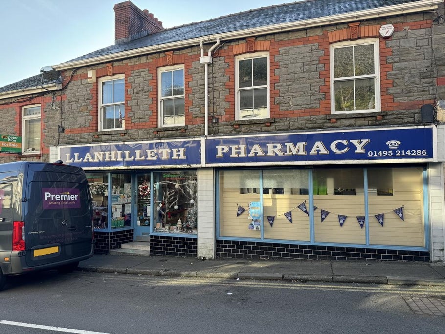 Llanhilleth Pharmacy in Abertillery, Gwent.