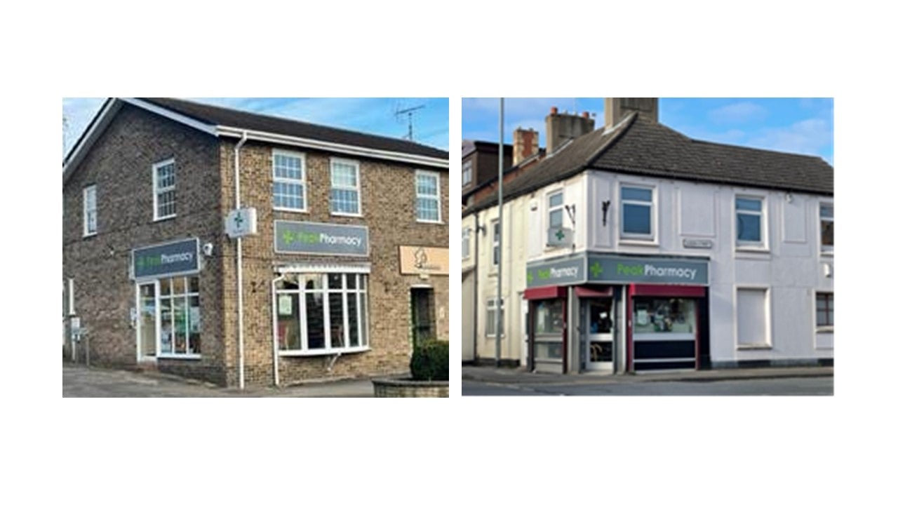 Peak Pharmacy branches in Staffordshire and Derbyshire