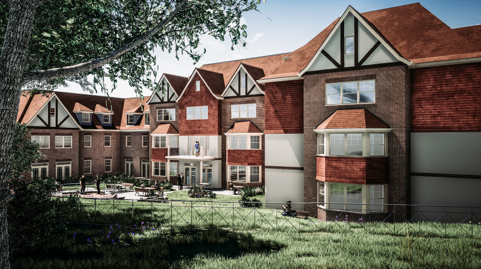 CGI of a proposed care home in the Cardiff suburb of St Mellon’s. Credit to Scroxton & Partners