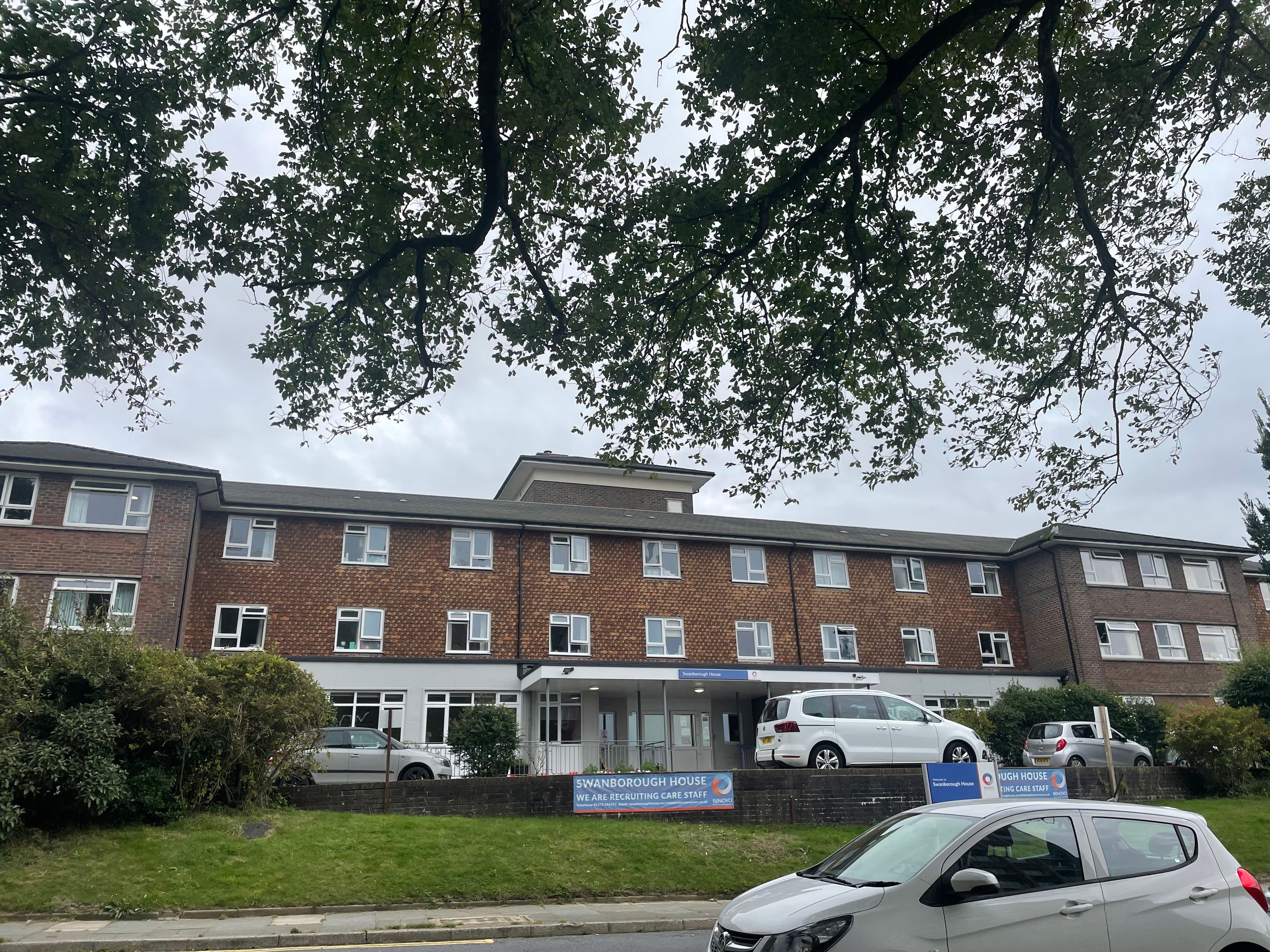 Swanborough House care facility in Brighton, East Sussex.