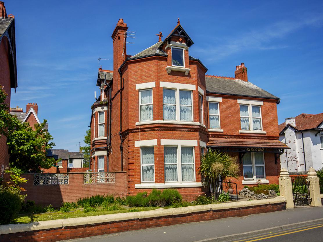Belmont House care home in Rhyl, North East Wales