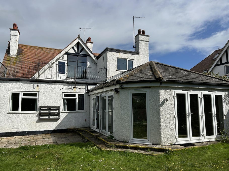 The former learning disability care home, Dane End House, in Westgate-on-Sea, Kent.