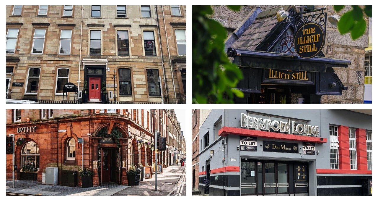 Group of four Scottish pubs for sale