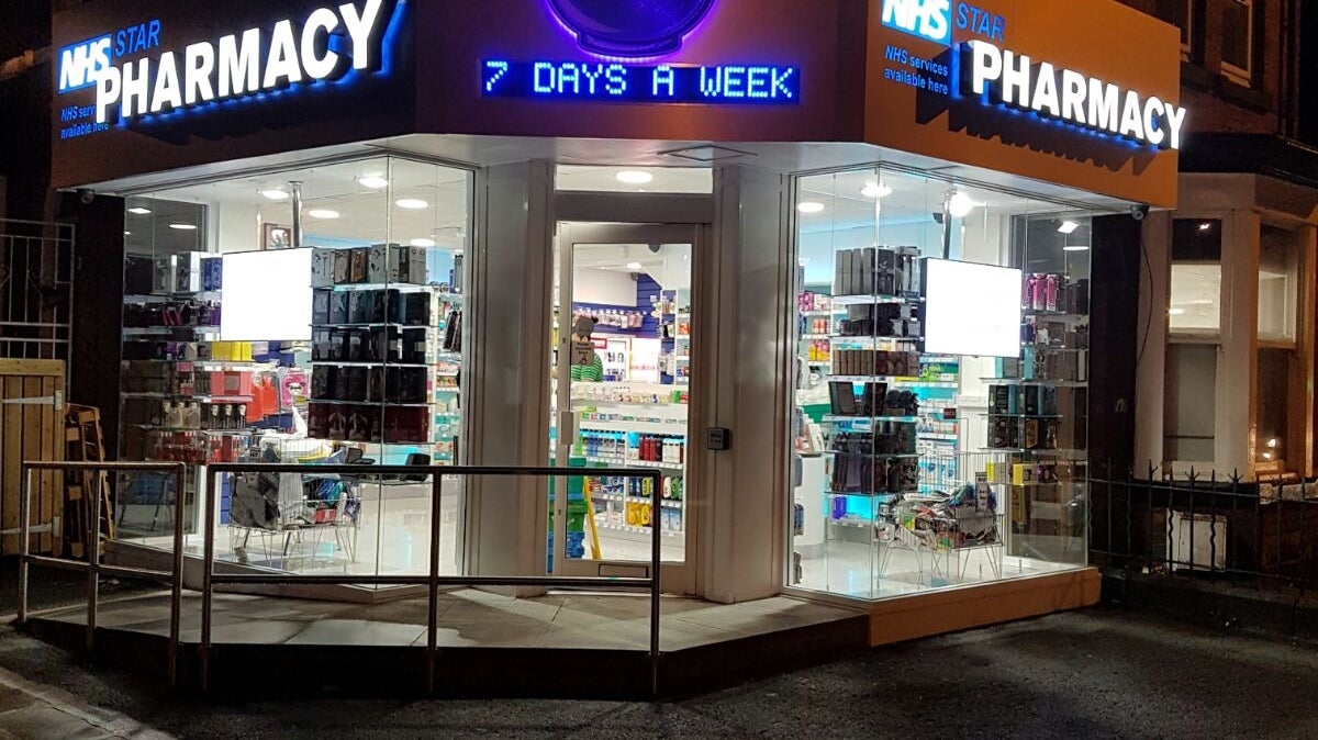 Star Pharmacy in Leeds, West Yorkshire.