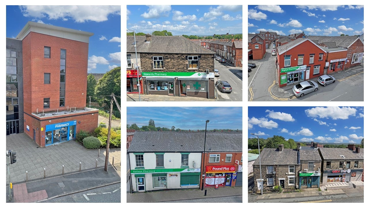 5 pharmacies in Bolton and Accrington, which are trading under Sykes Chemist Group